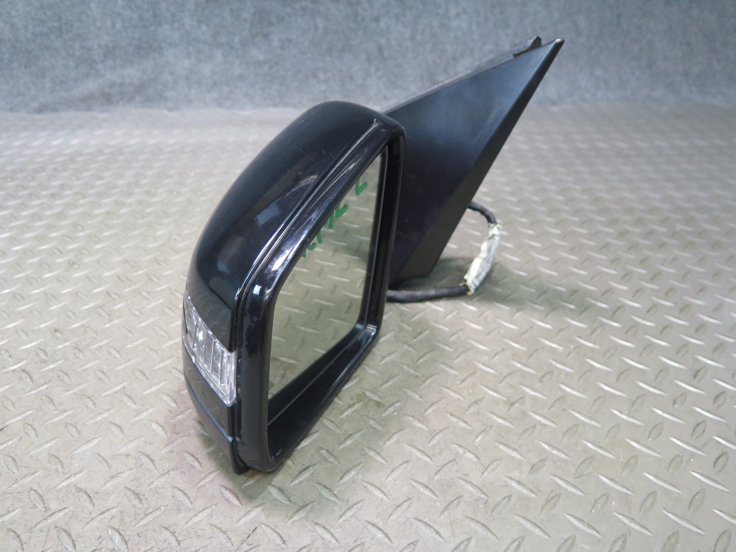 12-15 Mercedes W166 Ml-class Left Door Heated Side View Mirror w Blind Spot OEM