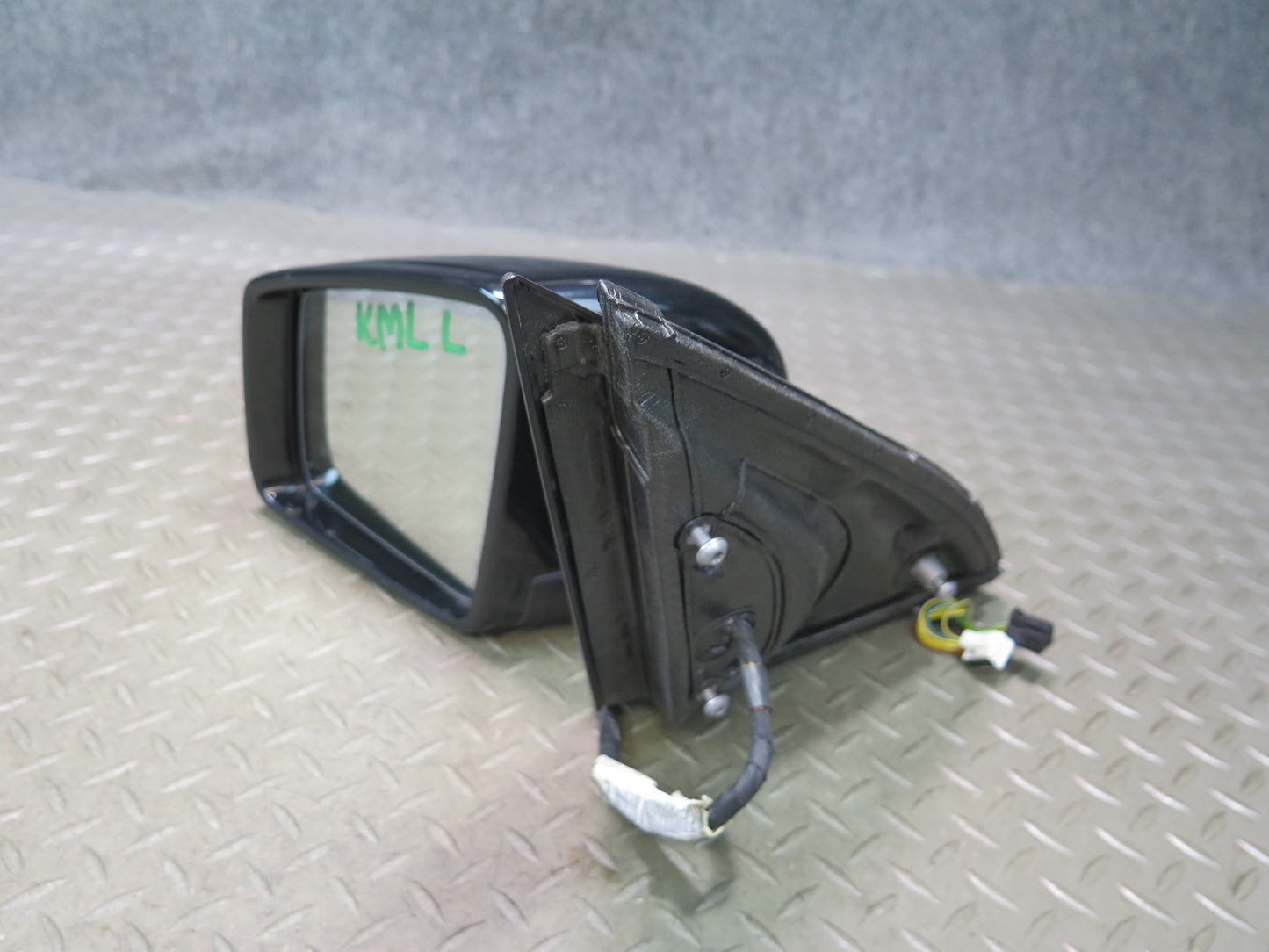 12-15 Mercedes W166 Ml-class Left Door Heated Side View Mirror w Blind Spot OEM
