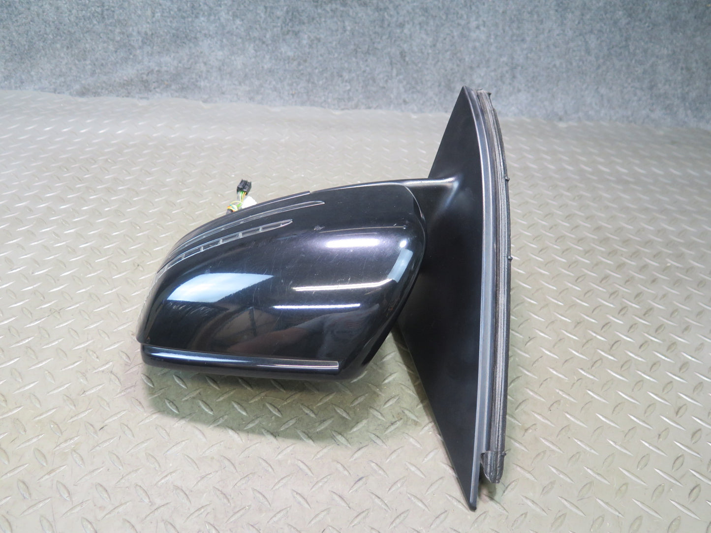 12-15 Mercedes W166 Ml-class Left Door Heated Side View Mirror w Blind Spot OEM