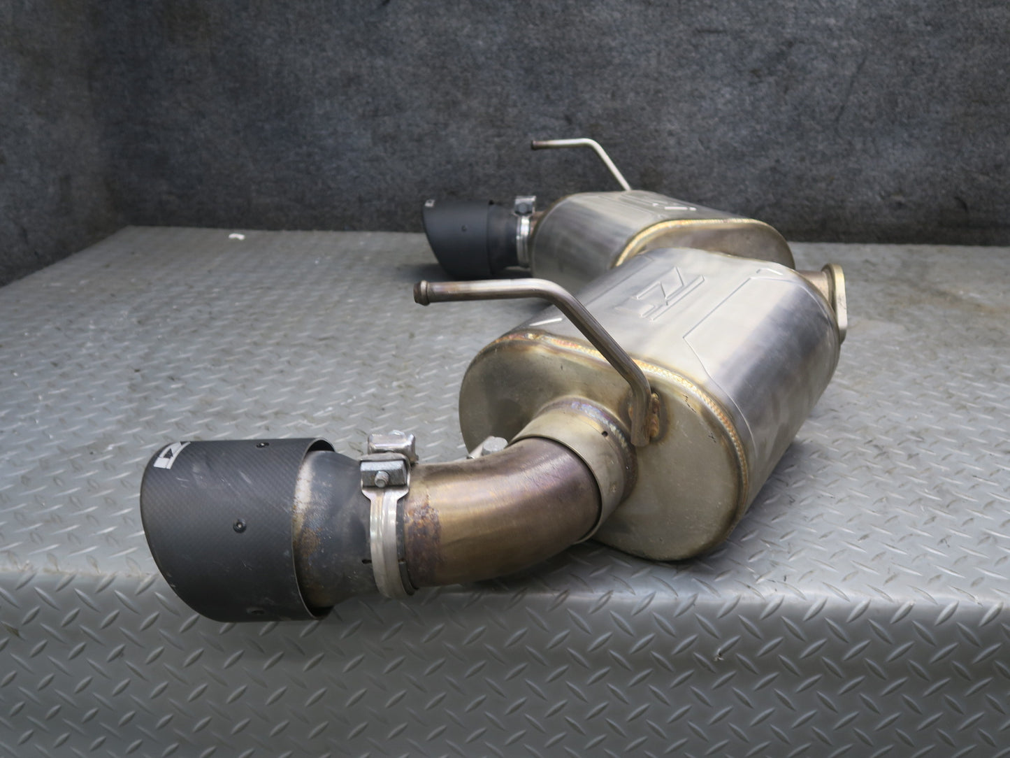 03-08 Nissan Z33 350Z Z1 Cat-back Touring Exhaust System Pipe Set