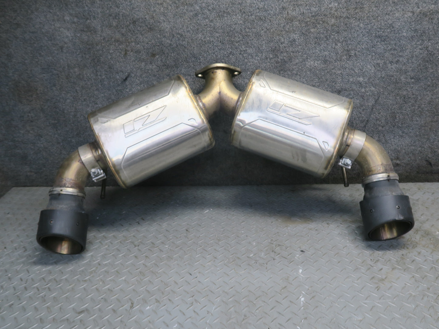 03-08 Nissan Z33 350Z Z1 Cat-back Touring Exhaust System Pipe Set