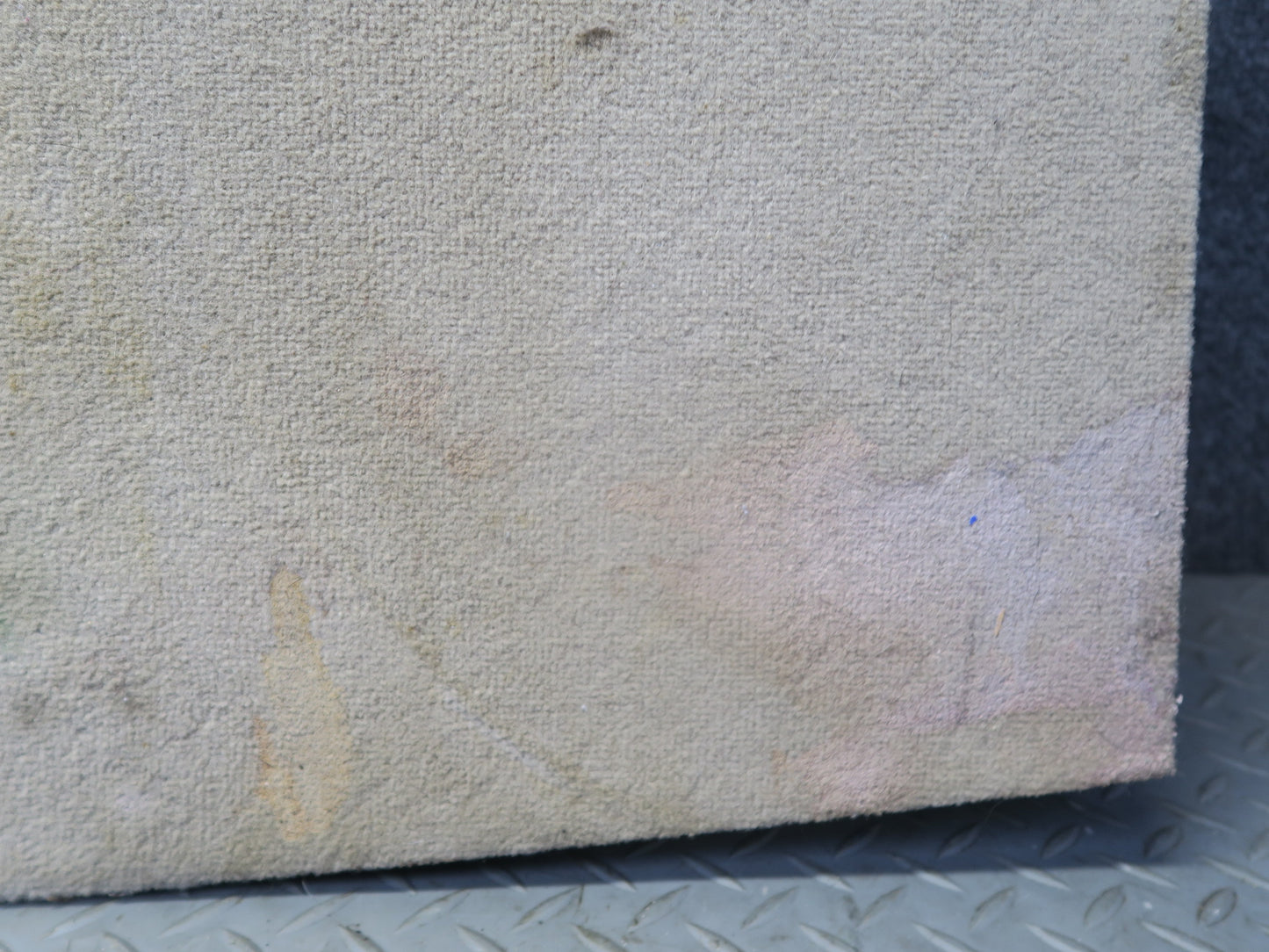 12-15 Mercedes W166 Ml-class Rear Trunk Floor Carpet Cover Beige 1666800002 OEM