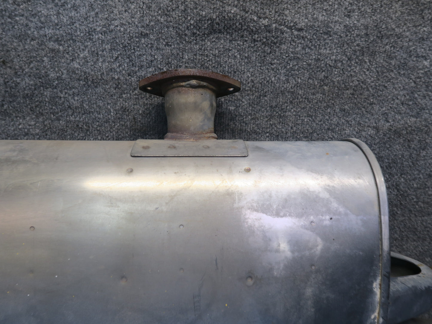 02-10 Lexus Z40 SC430 Rear Exhaust Muffler w Tips OEM
