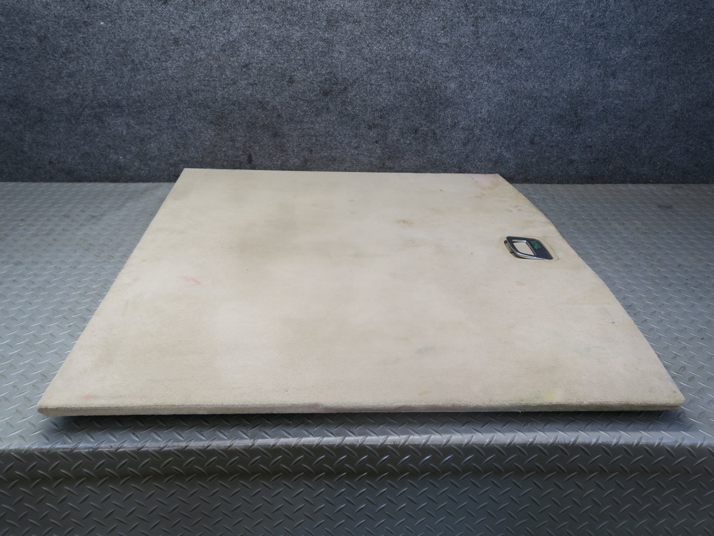 12-15 Mercedes W166 Ml-class Rear Trunk Floor Carpet Cover Beige 1666800002 OEM