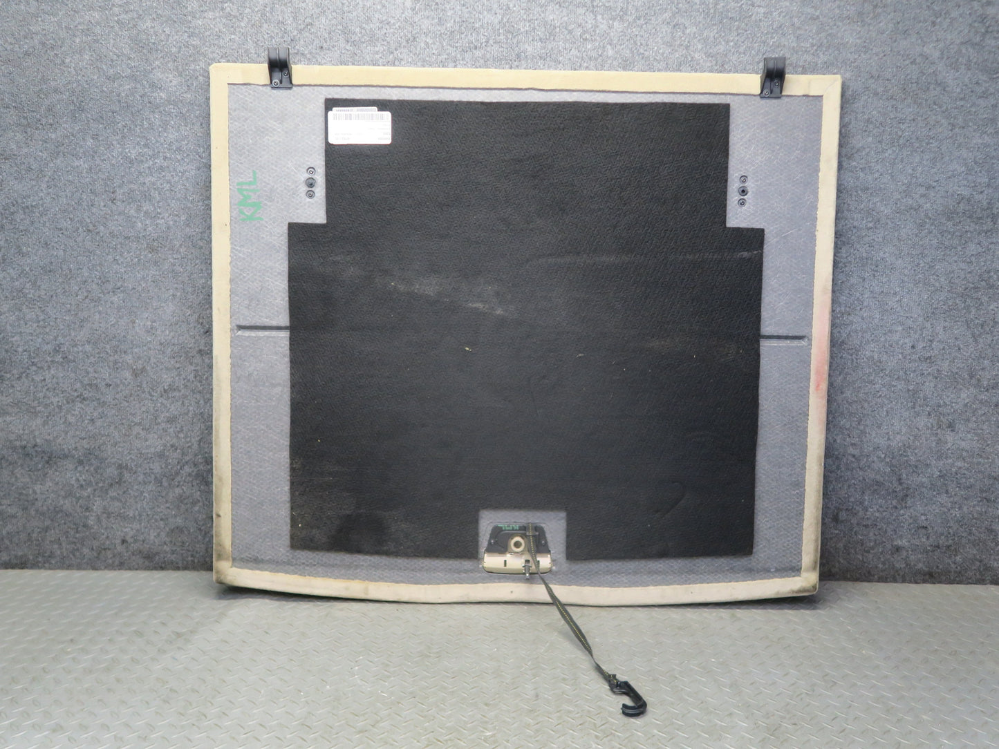 12-15 Mercedes W166 Ml-class Rear Trunk Floor Carpet Cover Beige 1666800002 OEM