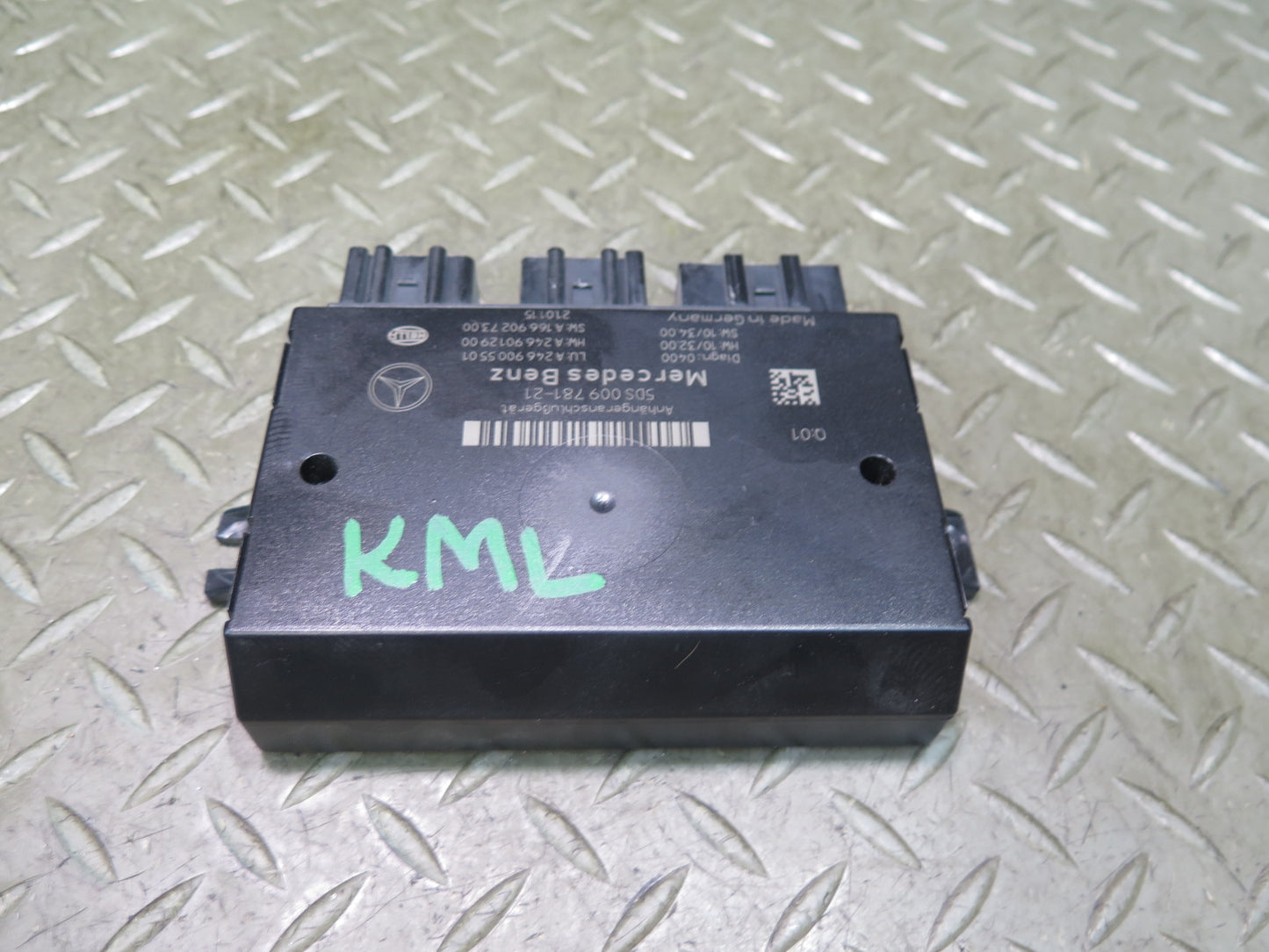 12-15 Mercedes W166 Ml-class Trailer TOW Towing Control Module 2469005501 OEM