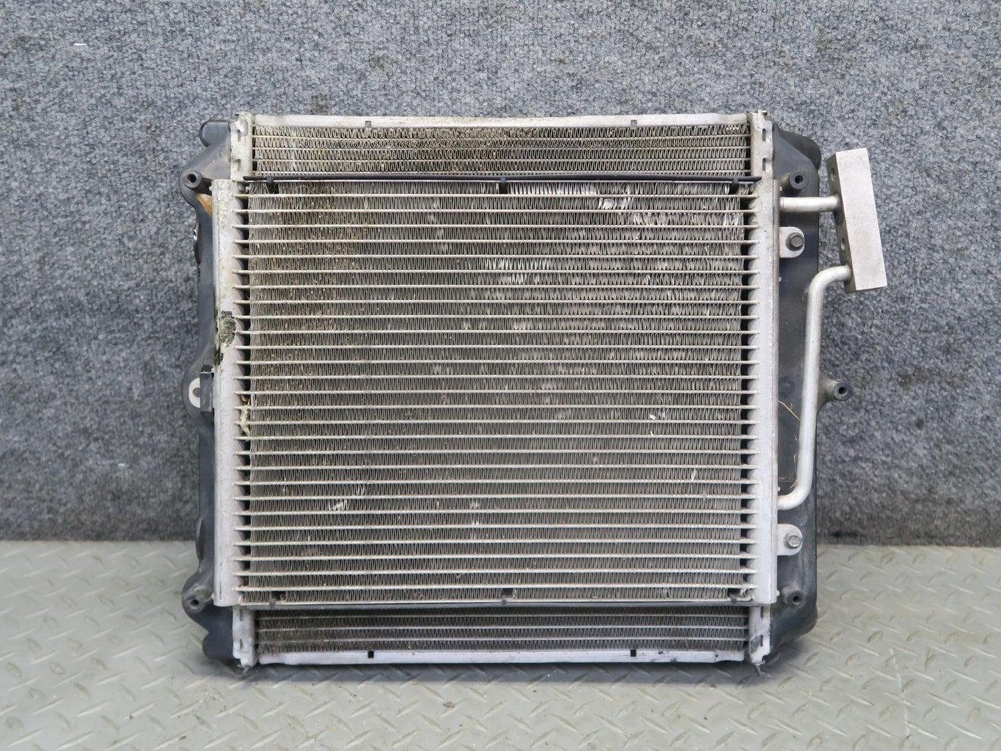 1999-2005 Porsche 911 996 Left Engine Radiator Fan Condenser W/ Shroud
