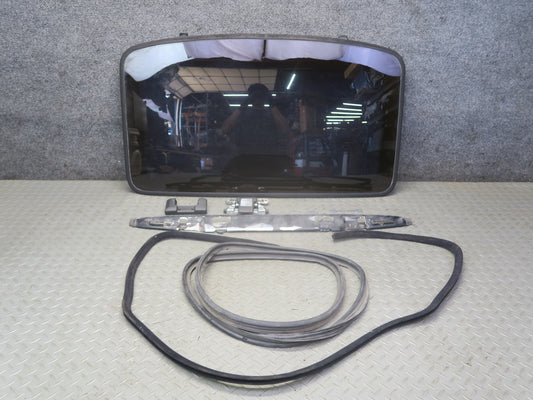 91-92 Toyota MR2 SW21L Sunroof Glass w Deflector Lock Latch Seal Set OEM