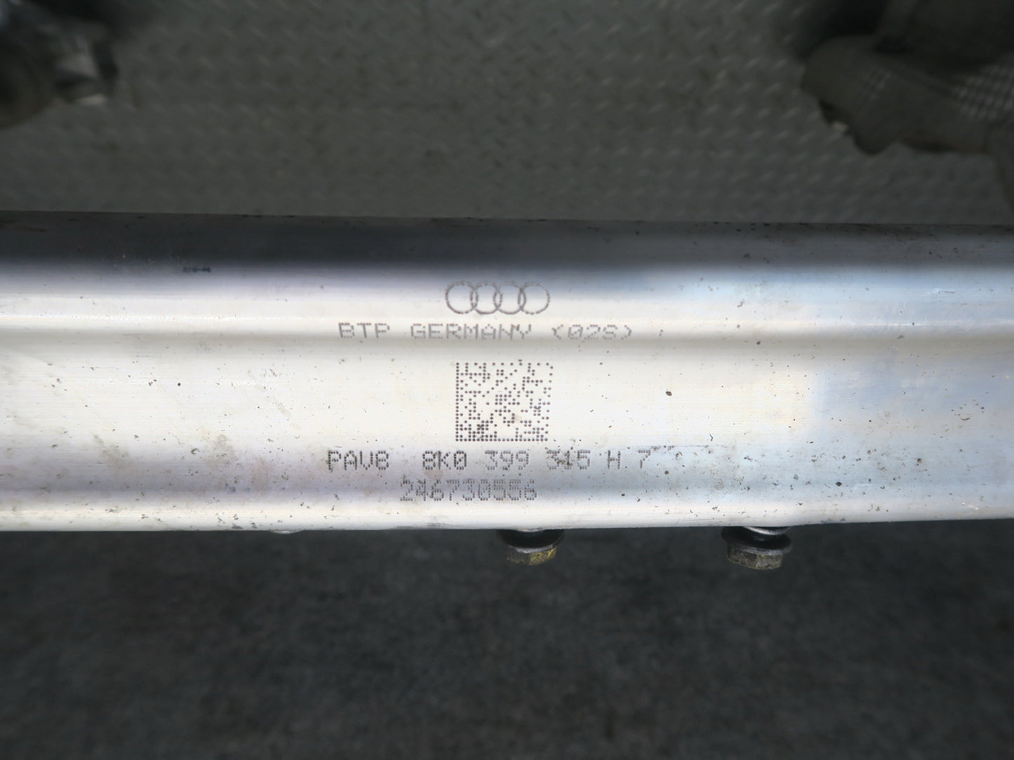 13-15 Audi RS5 Front Engine Sub Frame Crossmember K Frame Cradle 8K0399315H OEM