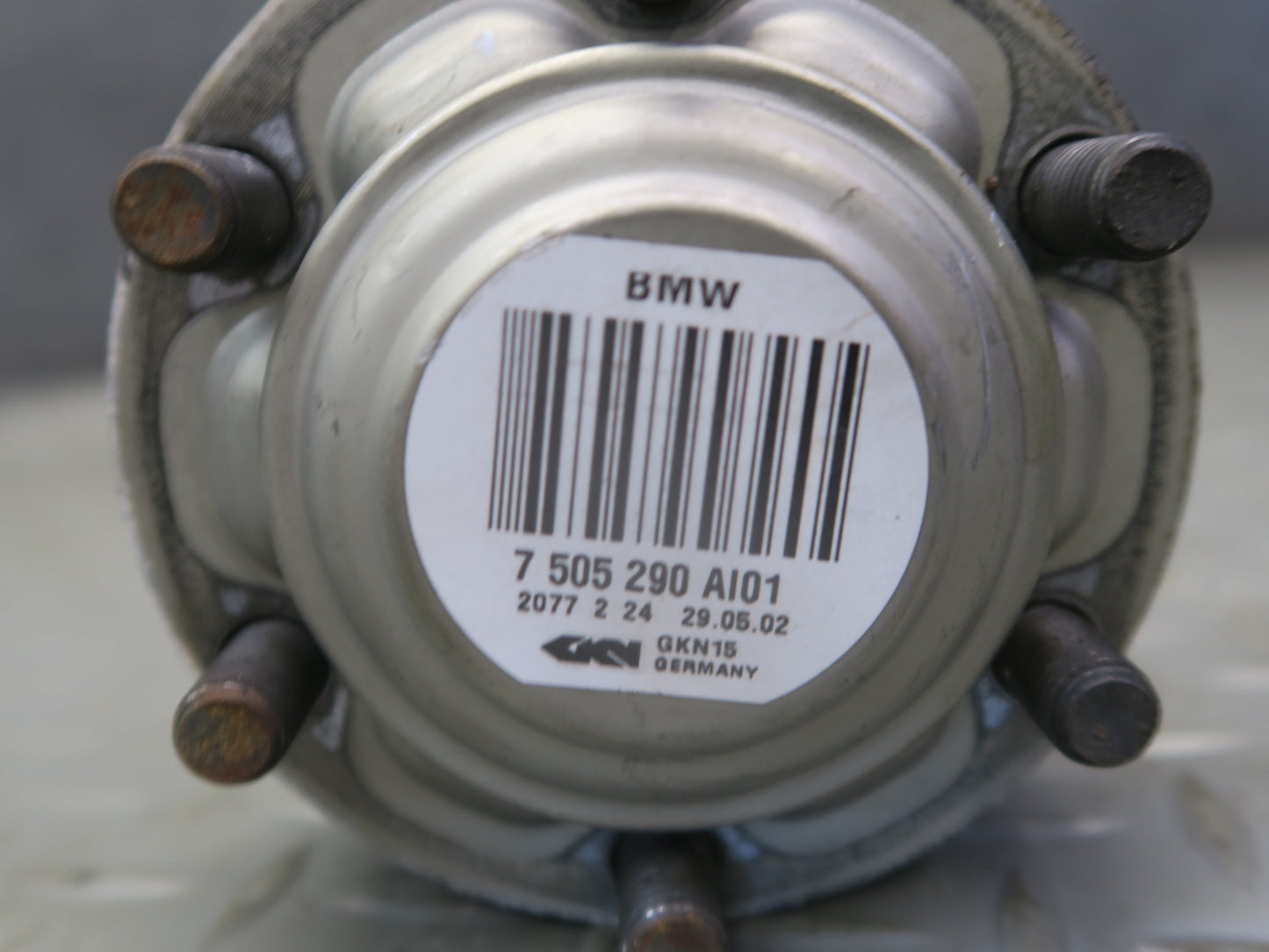 01-06 BMW E46 330i 330Ci M54 RWD AT Rear Right Suspension Axle Shaft 7505290 OEM