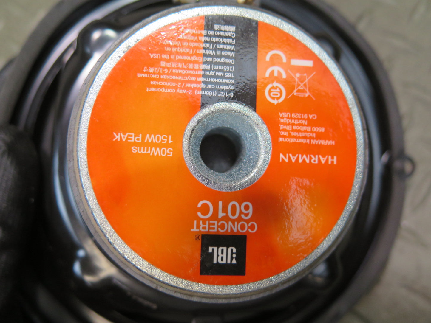 JBL Concert Series 601C 6-1/2" 2-WAY Coaxial Speakers Set of 2