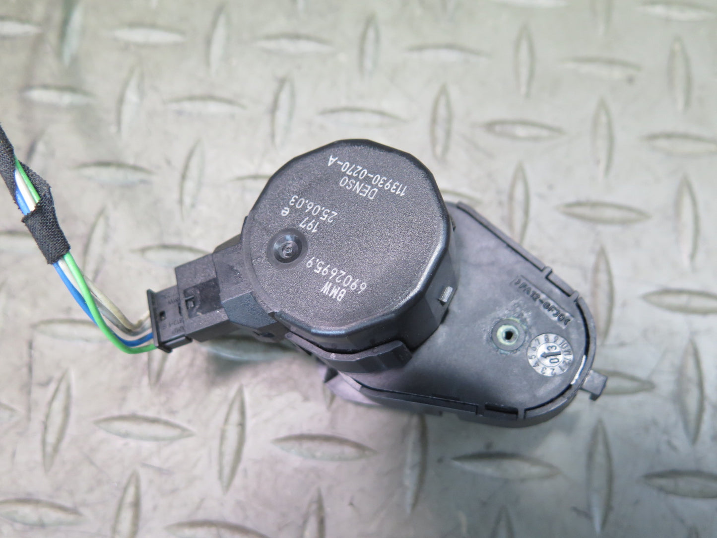 03-08 BMW E86 E85 Z4 A/C Heater Flap Door Actuator Motor w Wiring Set OEM