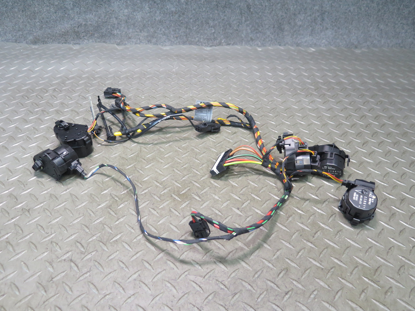 03-08 BMW E86 E85 Z4 A/C Heater Flap Door Actuator Motor w Wiring Set OEM
