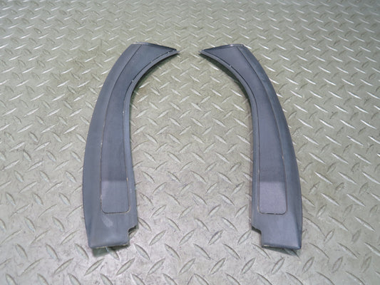 03-08 BMW E85 Z4 Set of 2 Left & Right B Pillar Trim Cover Black OEM