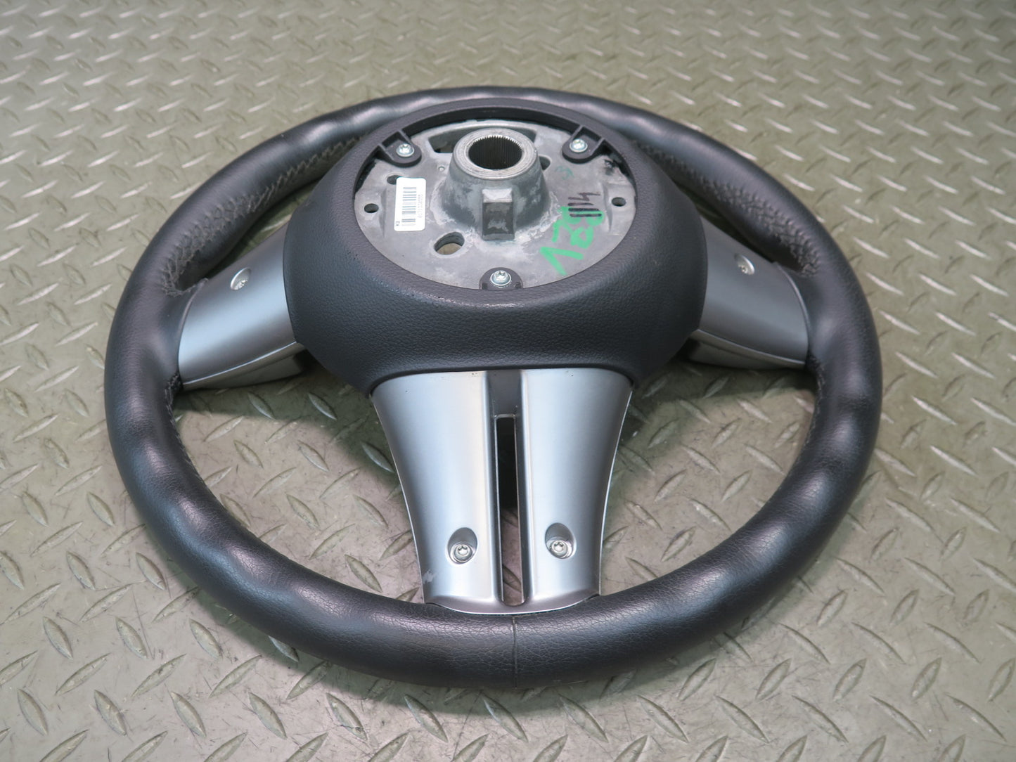 03-08 BMW E85 Z4 Leather Sport Multifunction Steering Black w Controls 66K OEM