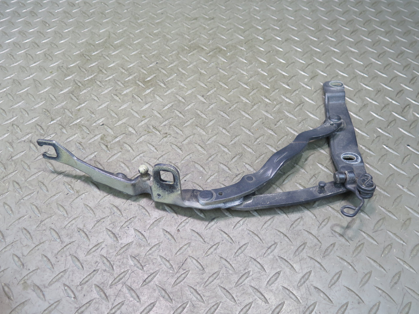 03-08 BMW E85 Z4 Set of 2 Rear Left & Right Trunk Hinge Sterling Gray 66K OEM