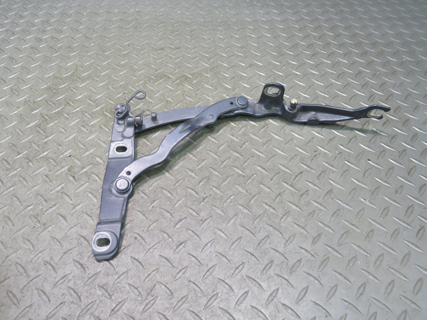 03-08 BMW E85 Z4 Set of 2 Rear Left & Right Trunk Hinge Sterling Gray 66K OEM