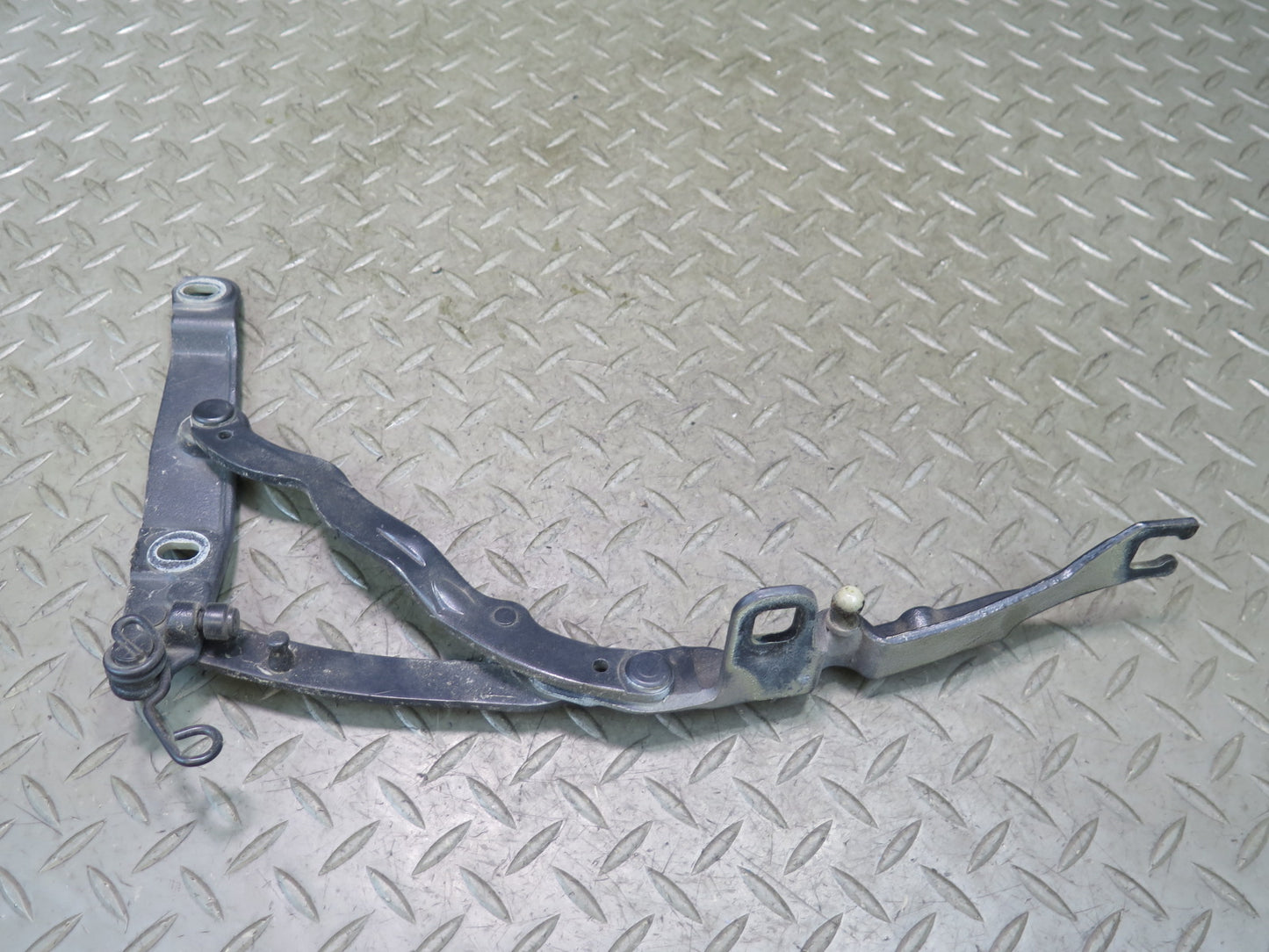 03-08 BMW E85 Z4 Set of 2 Rear Left & Right Trunk Hinge Sterling Gray 66K OEM