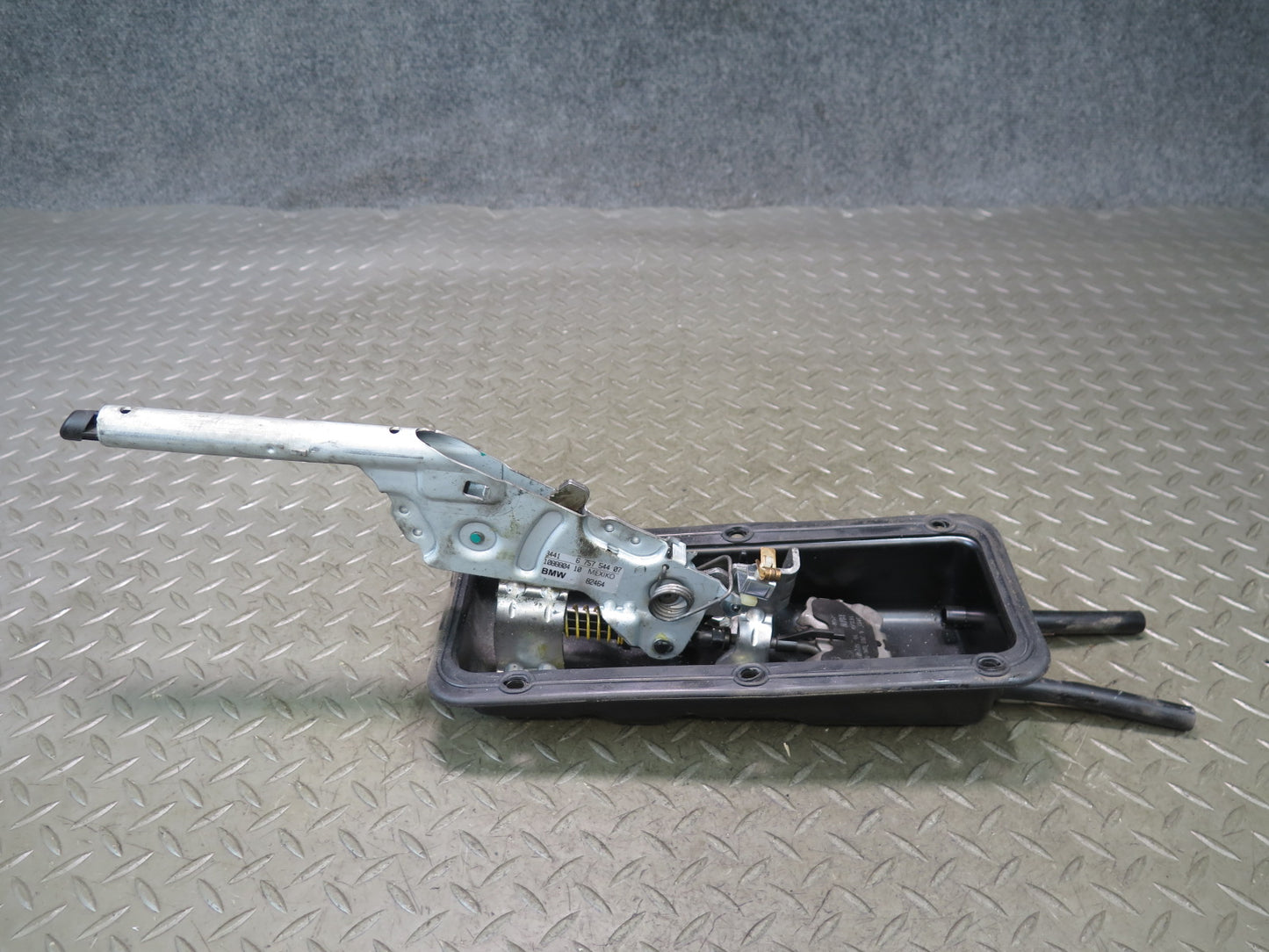 03-08 BMW E86 E85 Z4 Parking Handbrake Lever w Housing Assembly 66K Miles OEM
