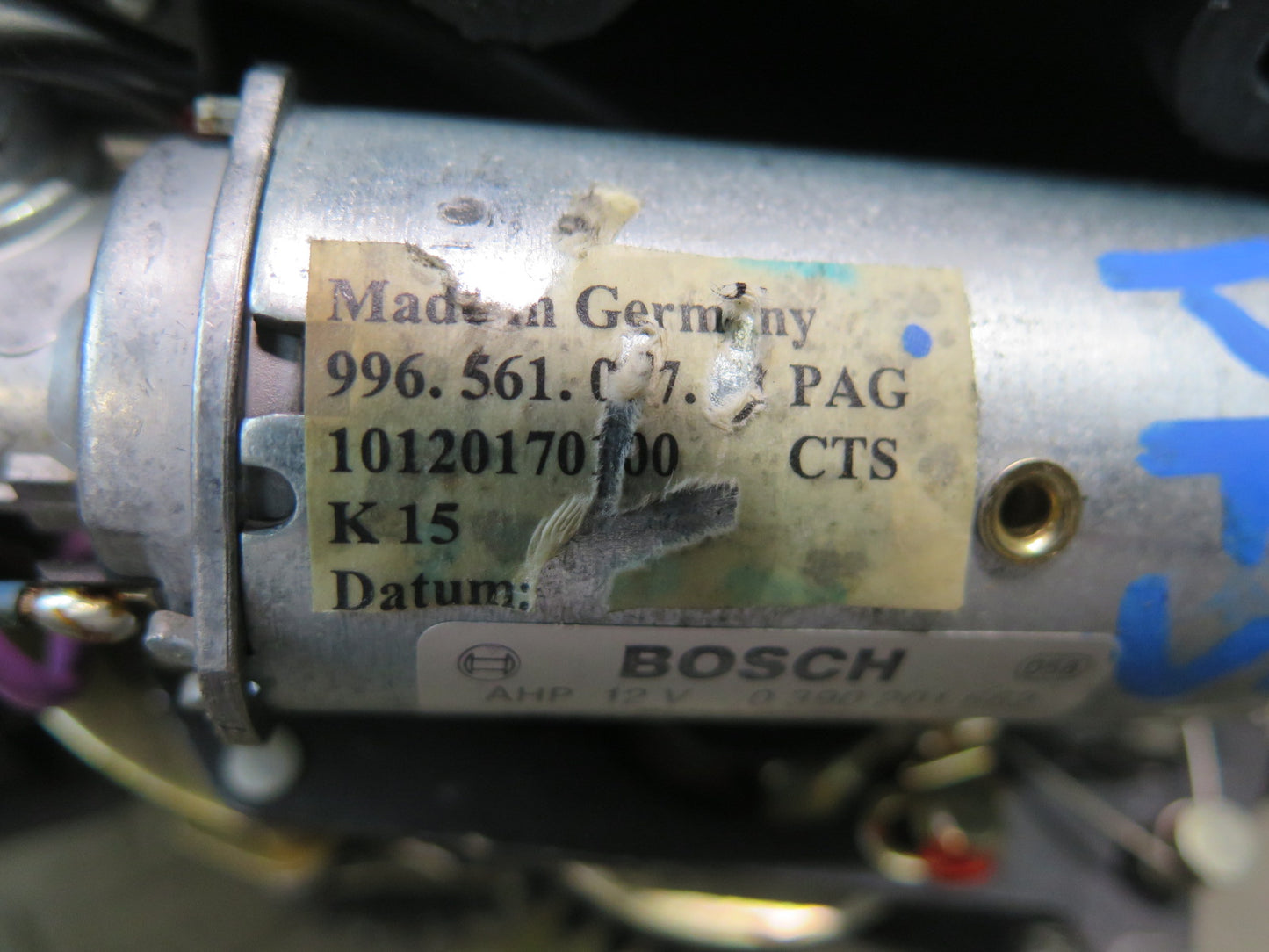 1999-2004 Porsche 911 996 Convertible Soft TOP Roof Lock Latch Release Motor