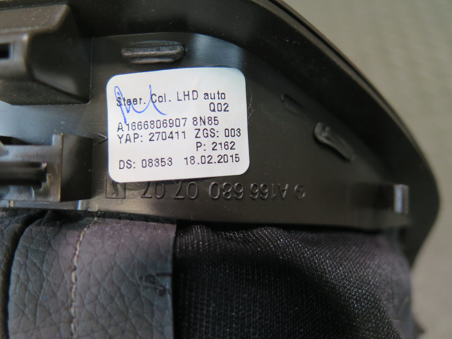 12-15 Mercedes W166 ML Steering Turn Signal Wiper Cruise Shifter Switch OEM