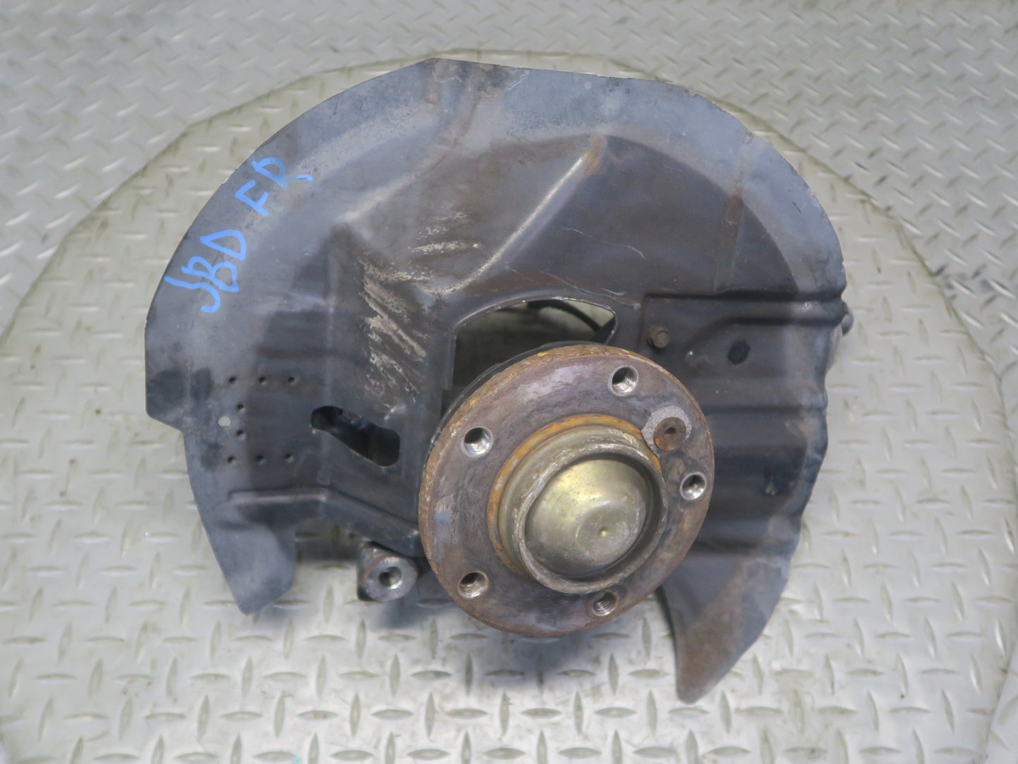 02-06 BMW E46 330i 330ci RWD Front Right Spindle Knuckle Wheel Hub Bearing OEM