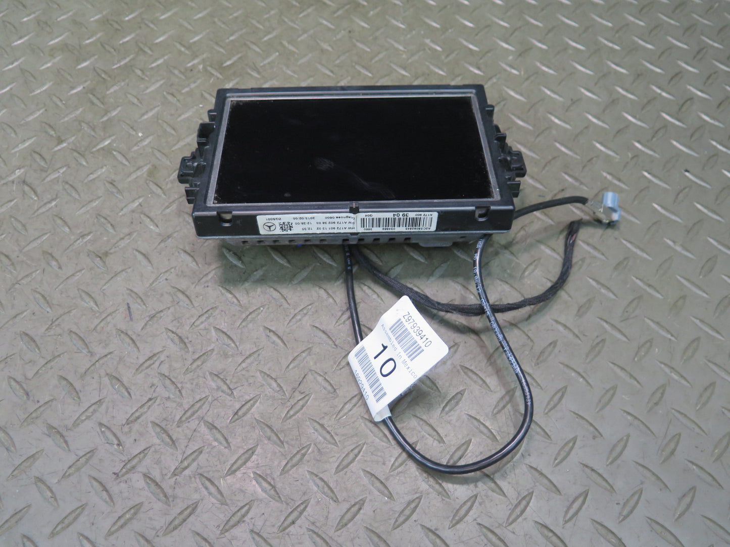2015 Mercedes W166 Ml-class Dash Navigation Information Screen Display OEM