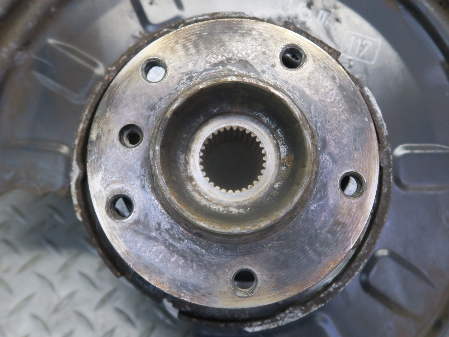 01-06 BMW E46 330i 330Ci RWD Rear Left Knuckle Wheel Hub Trailing Arm OEM