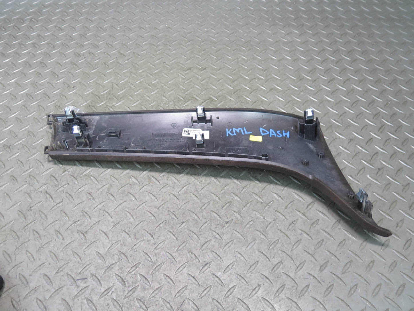 12-15 Mercedes W166 Ml-class Set of 3 Dash Wood Trim Bezel Cover Panel OEM