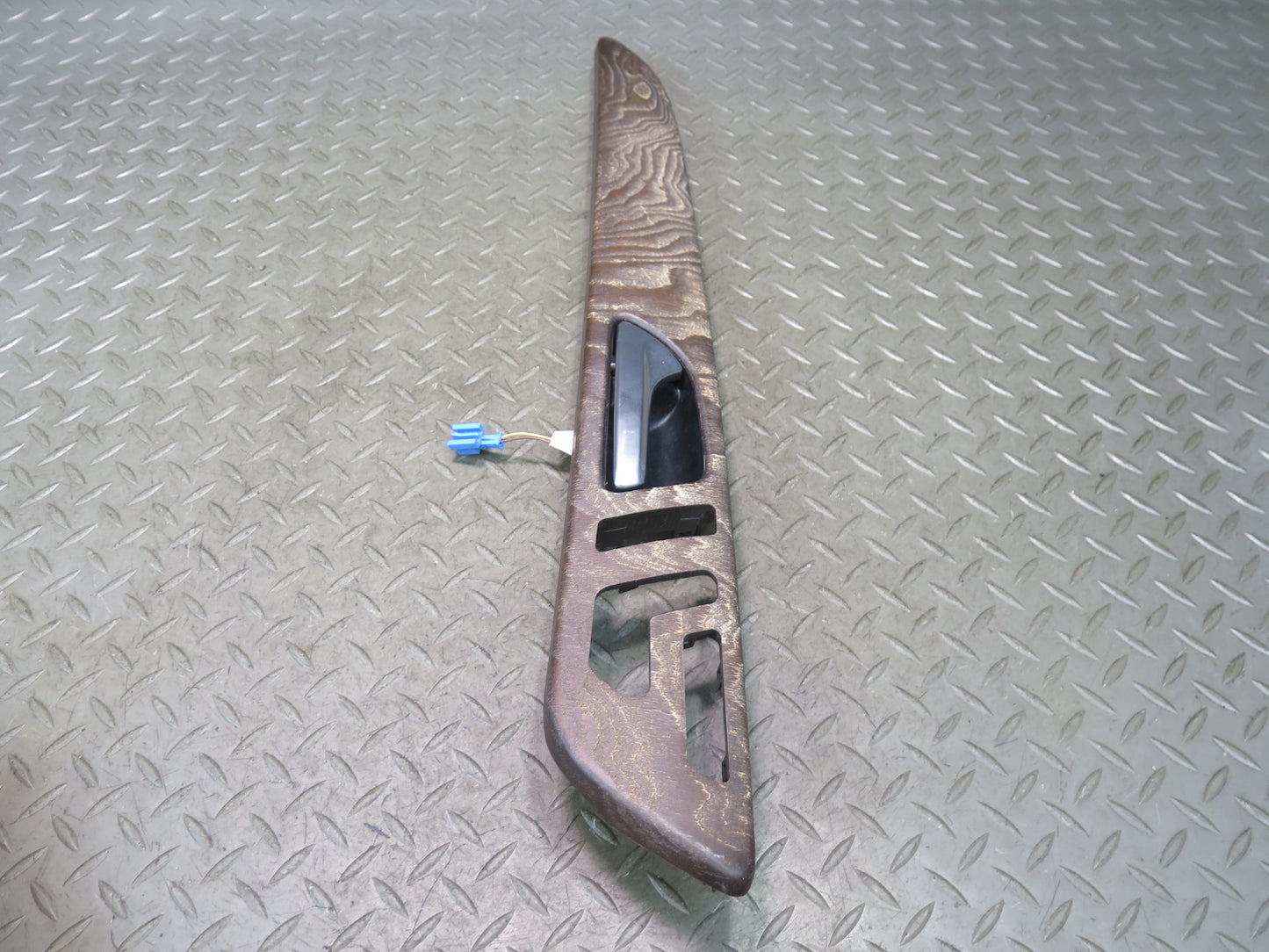 12-15 Mercedes W166 Ml-class Front & Rear Door Interior Handle Wood Trim Set OEM