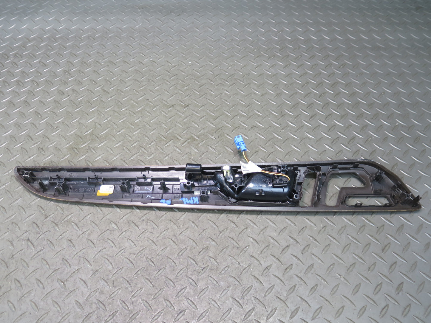 12-15 Mercedes W166 Ml-class Front & Rear Door Interior Handle Wood Trim Set OEM