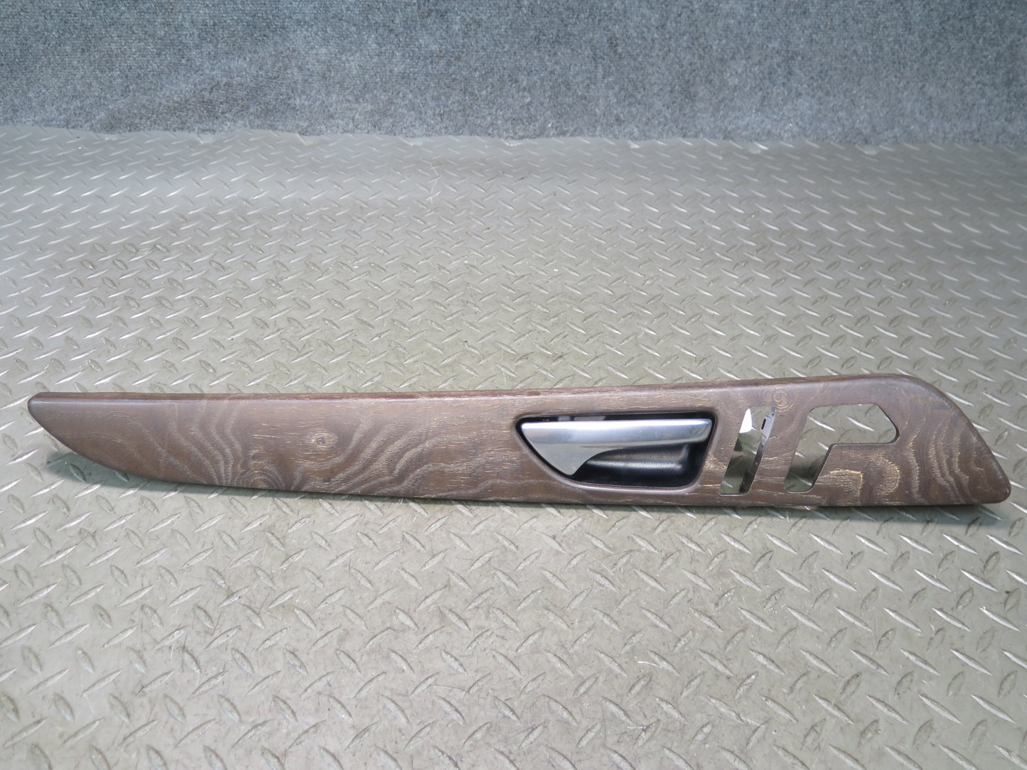 12-15 Mercedes W166 Ml-class Front & Rear Door Interior Handle Wood Trim Set OEM