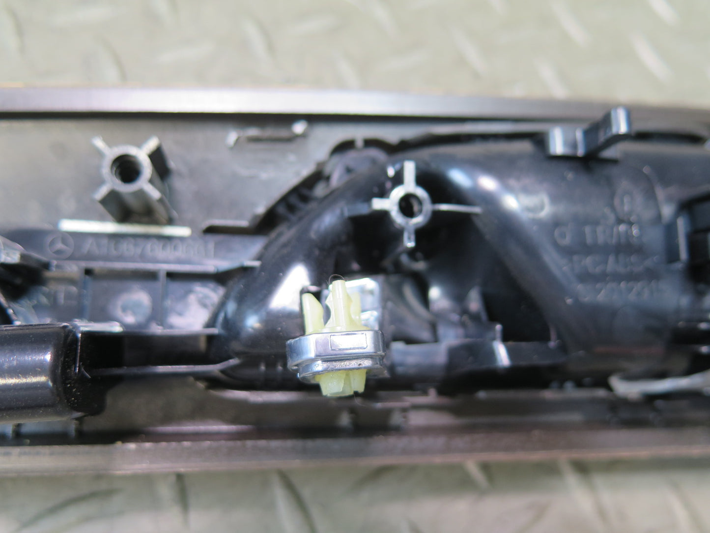12-15 Mercedes W166 Ml-class Front & Rear Door Interior Handle Wood Trim Set OEM