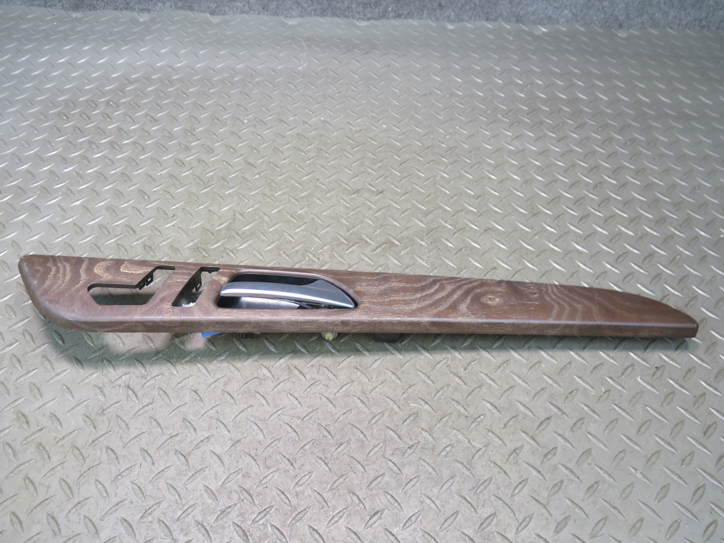 12-15 Mercedes W166 Ml-class Front & Rear Door Interior Handle Wood Trim Set OEM