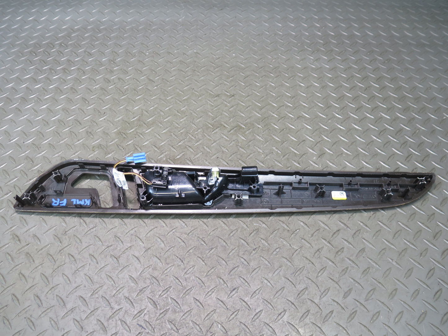 12-15 Mercedes W166 Ml-class Front & Rear Door Interior Handle Wood Trim Set OEM