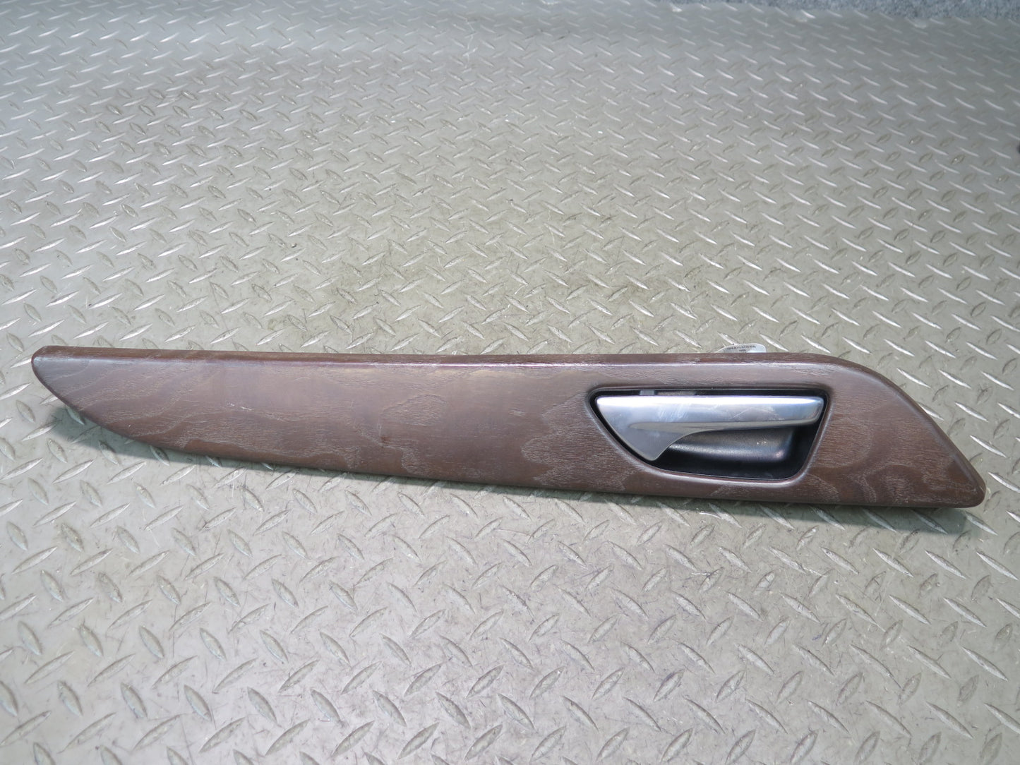 12-15 Mercedes W166 Ml-class Front & Rear Door Interior Handle Wood Trim Set OEM
