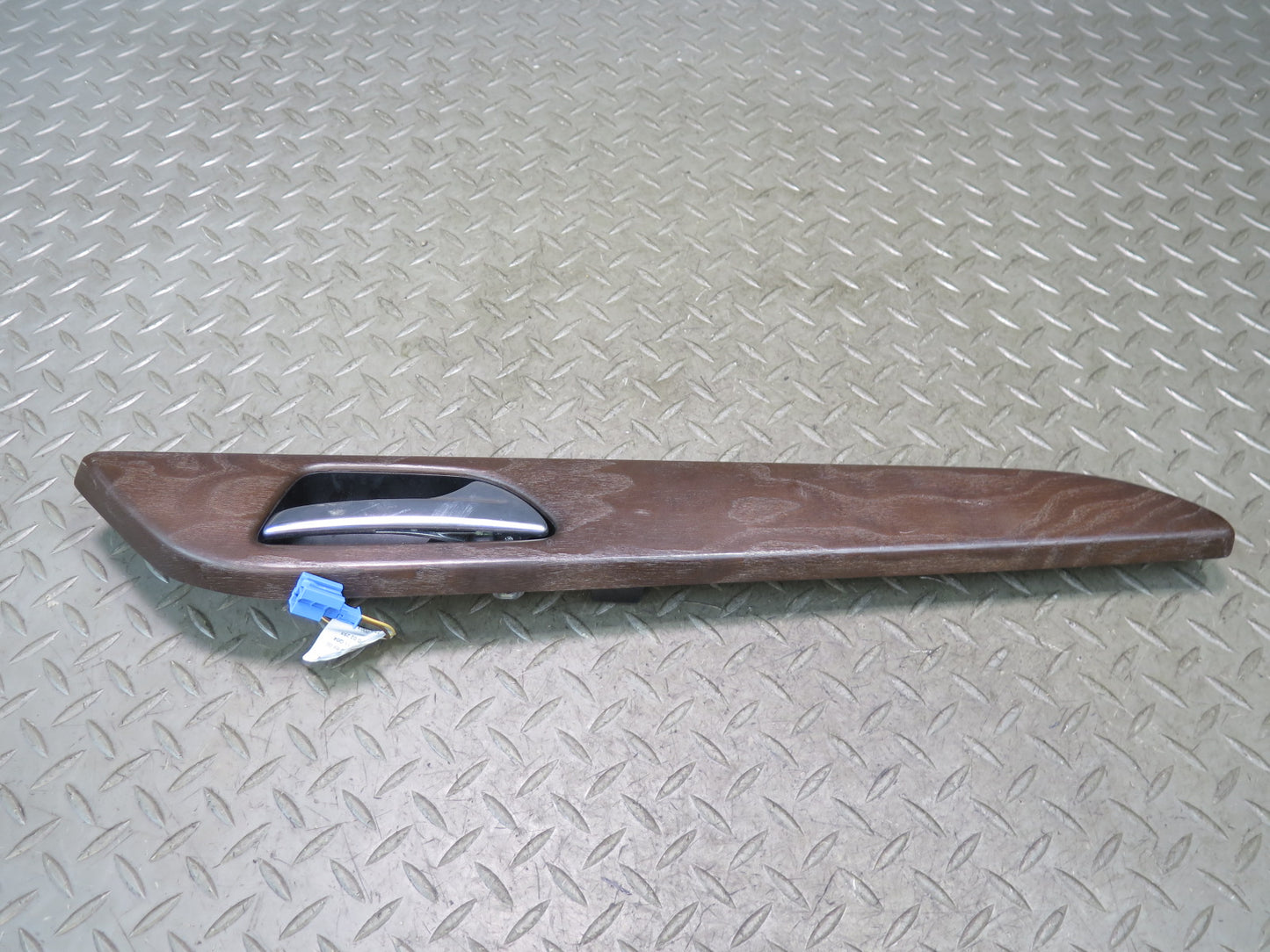 12-15 Mercedes W166 Ml-class Front & Rear Door Interior Handle Wood Trim Set OEM