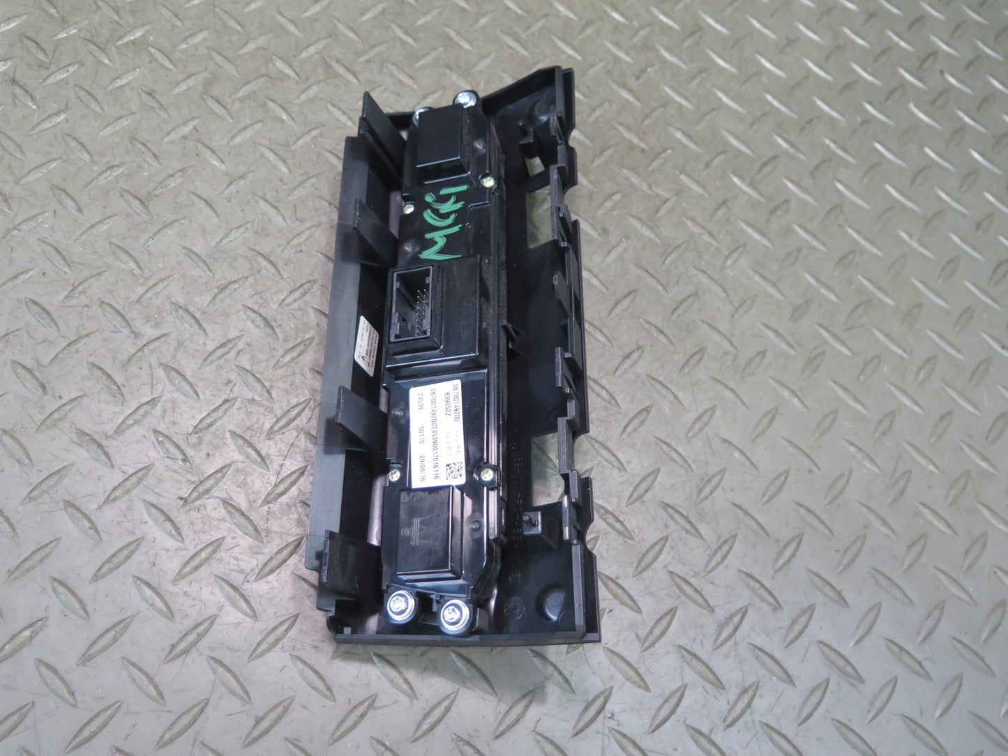 17-20 Maserati Levante M161 A/C Heater Air Vent Climate Control Switch Panel