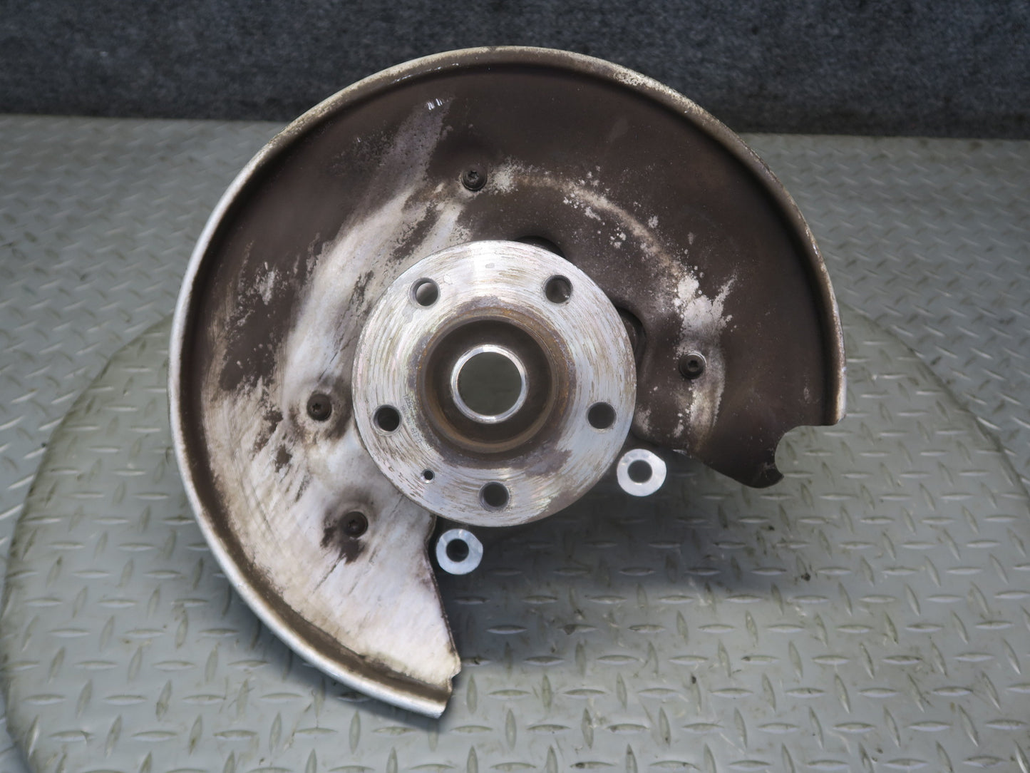 13-15 Audi RS5 8F7 AWD Rear Left Spindle Knuckle Wheel Hub Bearing 45K Miles OEM
