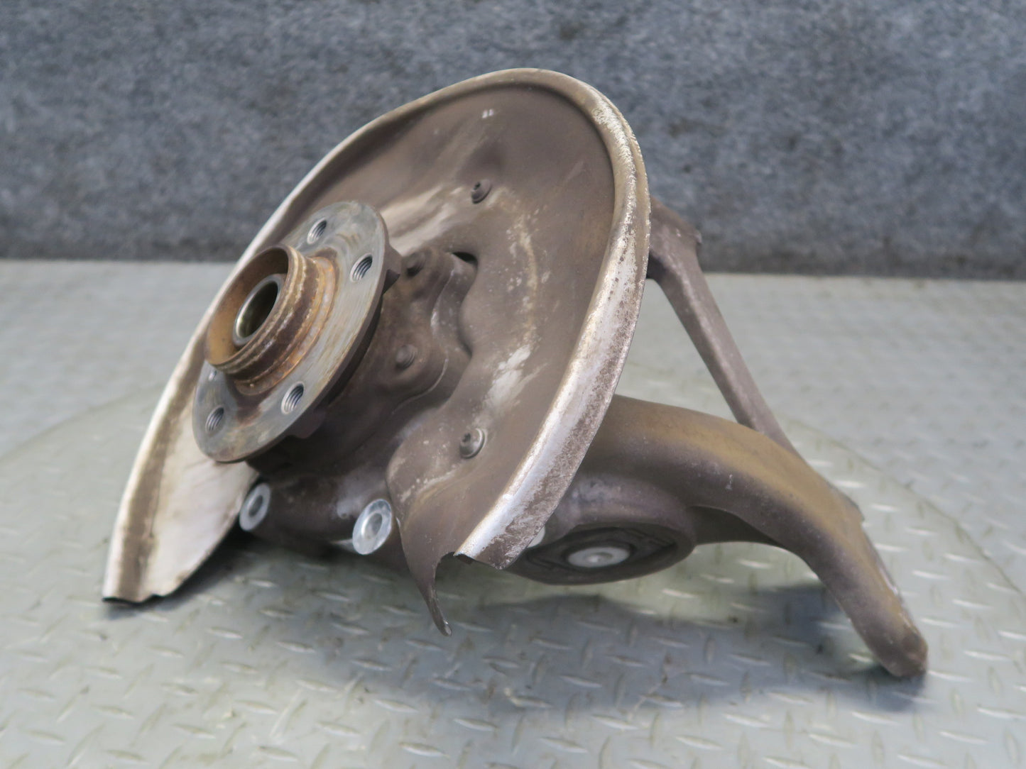 13-15 Audi RS5 8F7 AWD Rear Left Spindle Knuckle Wheel Hub Bearing 45K Miles OEM