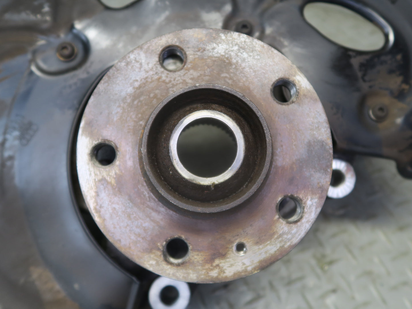 13-15 Audi RS5 8F7 AWD Front Left Spindle Knuckle Wheel Hub 45K Miles OEM