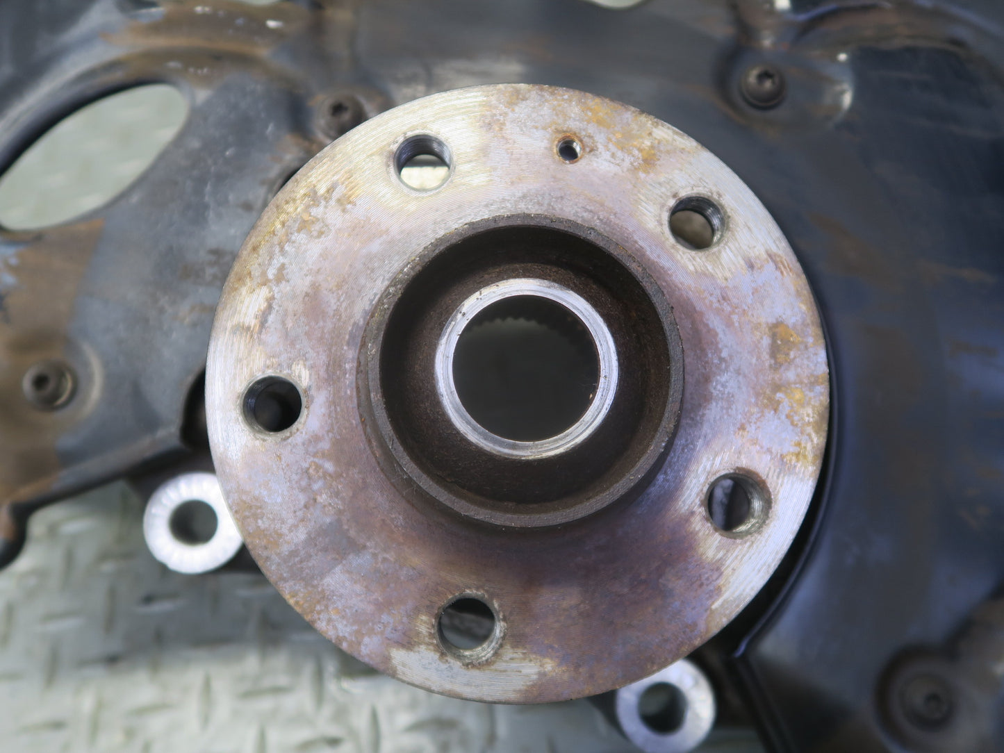13-15 Audi RS5 8F7 AWD Front Right Spindle Knuckle Wheel Hub 45K Miles OEM