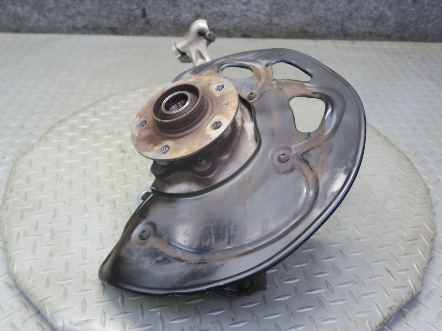 13-15 Audi RS5 8F7 AWD Front Right Spindle Knuckle Wheel Hub 45K Miles OEM