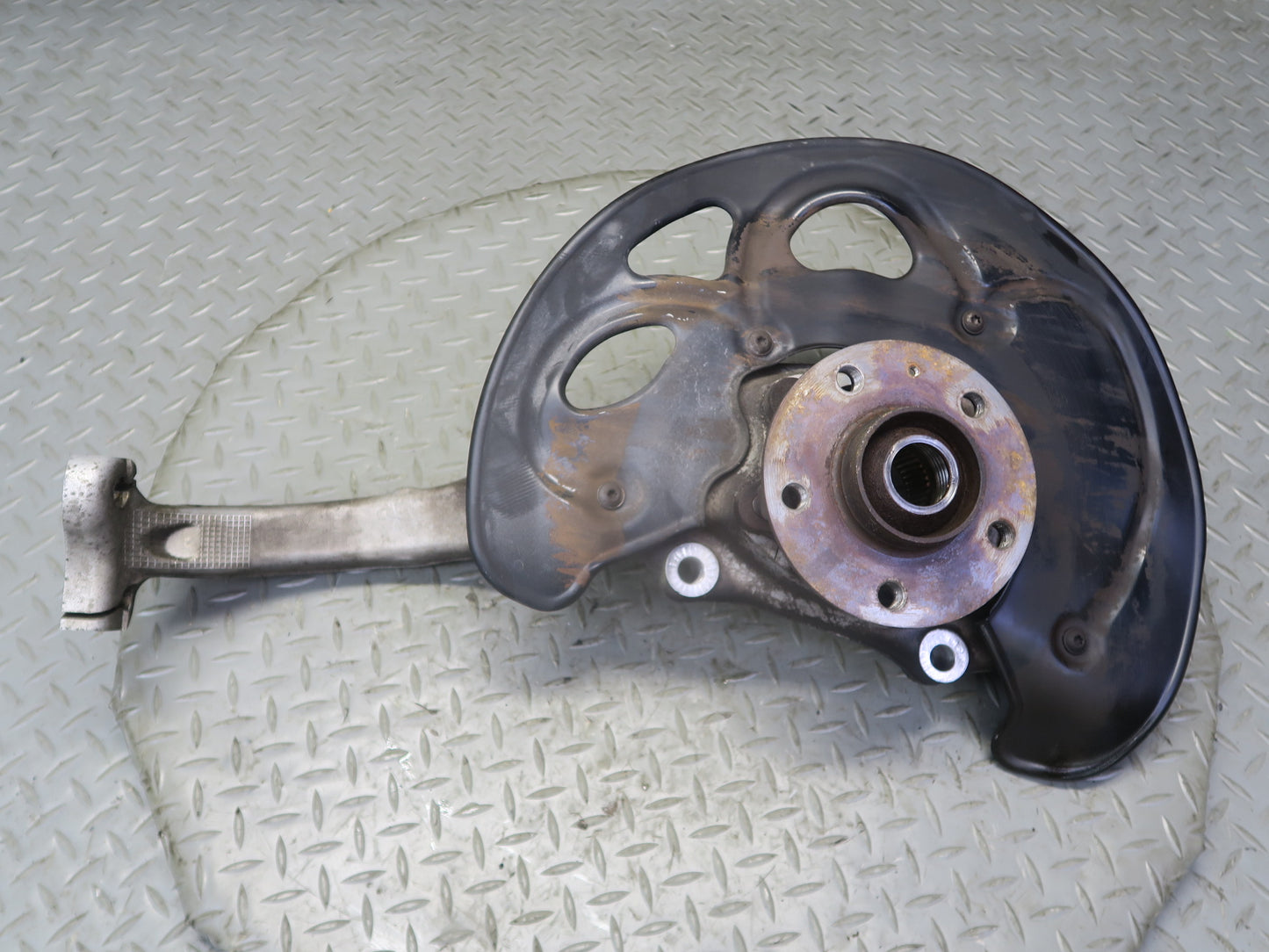 13-15 Audi RS5 8F7 AWD Front Right Spindle Knuckle Wheel Hub 45K Miles OEM