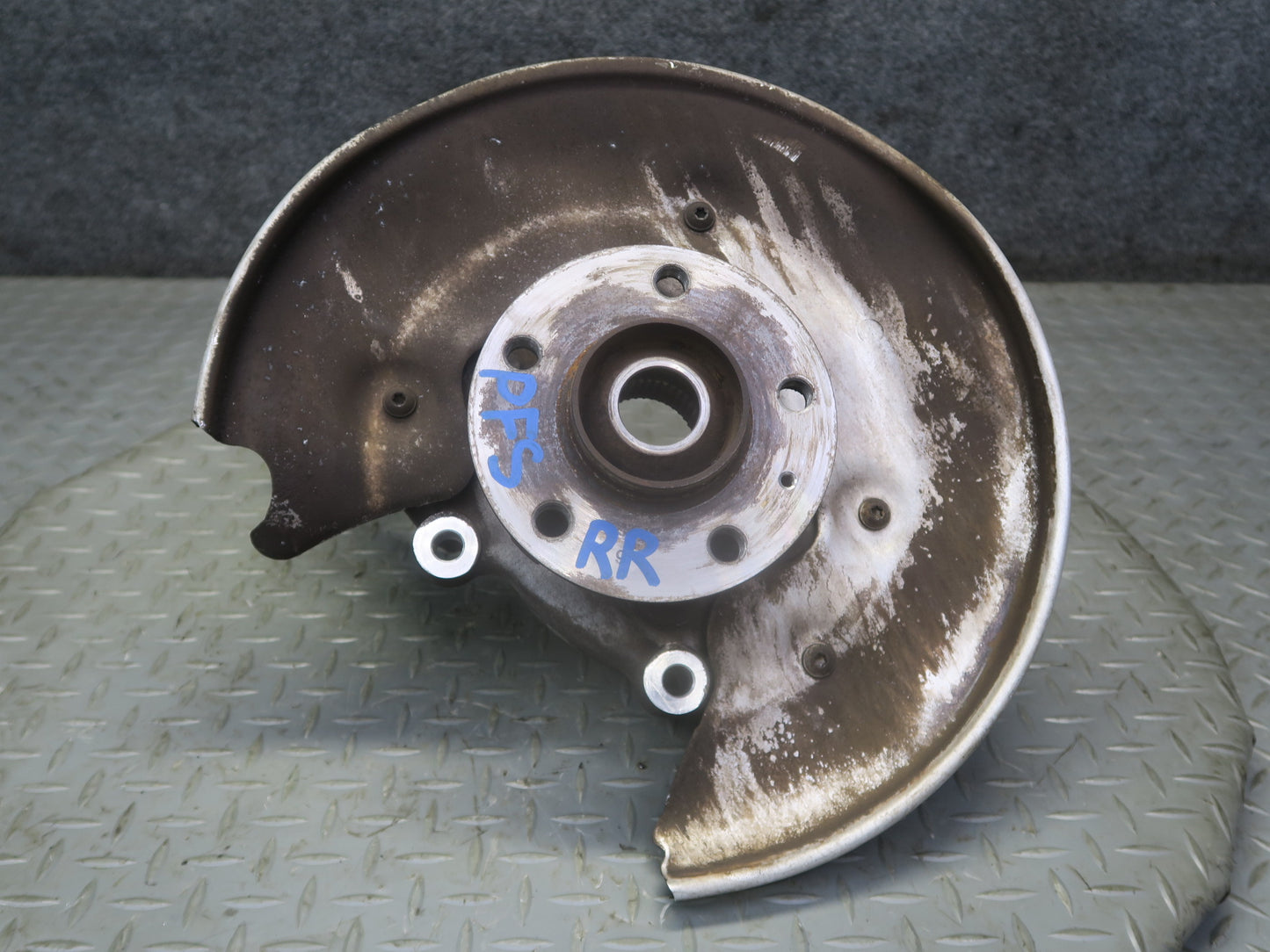 13-15 Audi RS5 8F7 Rear Right Spindle Knuckle Wheel Hub Bearing 45K Miles OEM