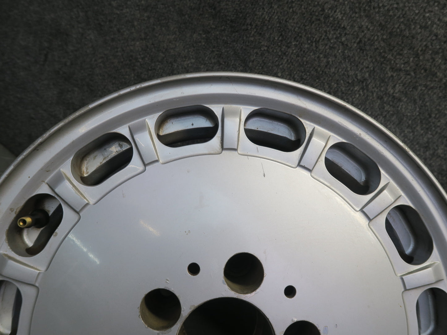 86-91 Mercedes W126 Set of 4 Factory 15" R15 Alloy Wheel Rim 15x6.5J ET21.5 OEM