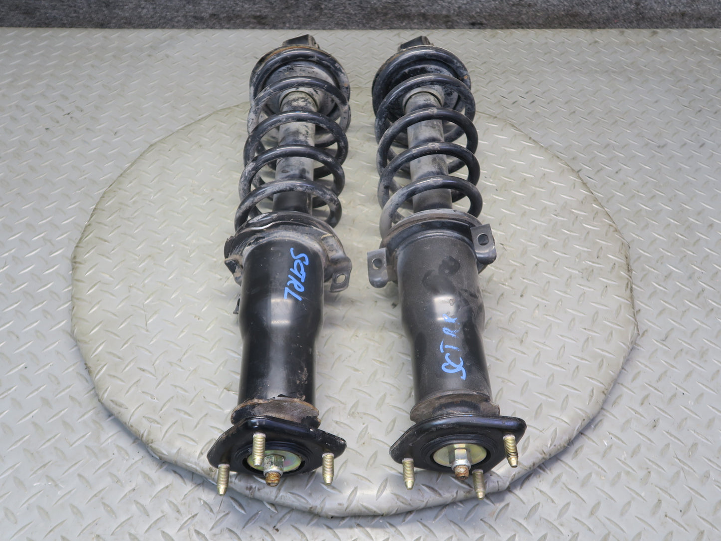 02-04 Lexus Z40 SC430 Set of 2 Rear Left & Right Strut Shock Absorber 122K OEM