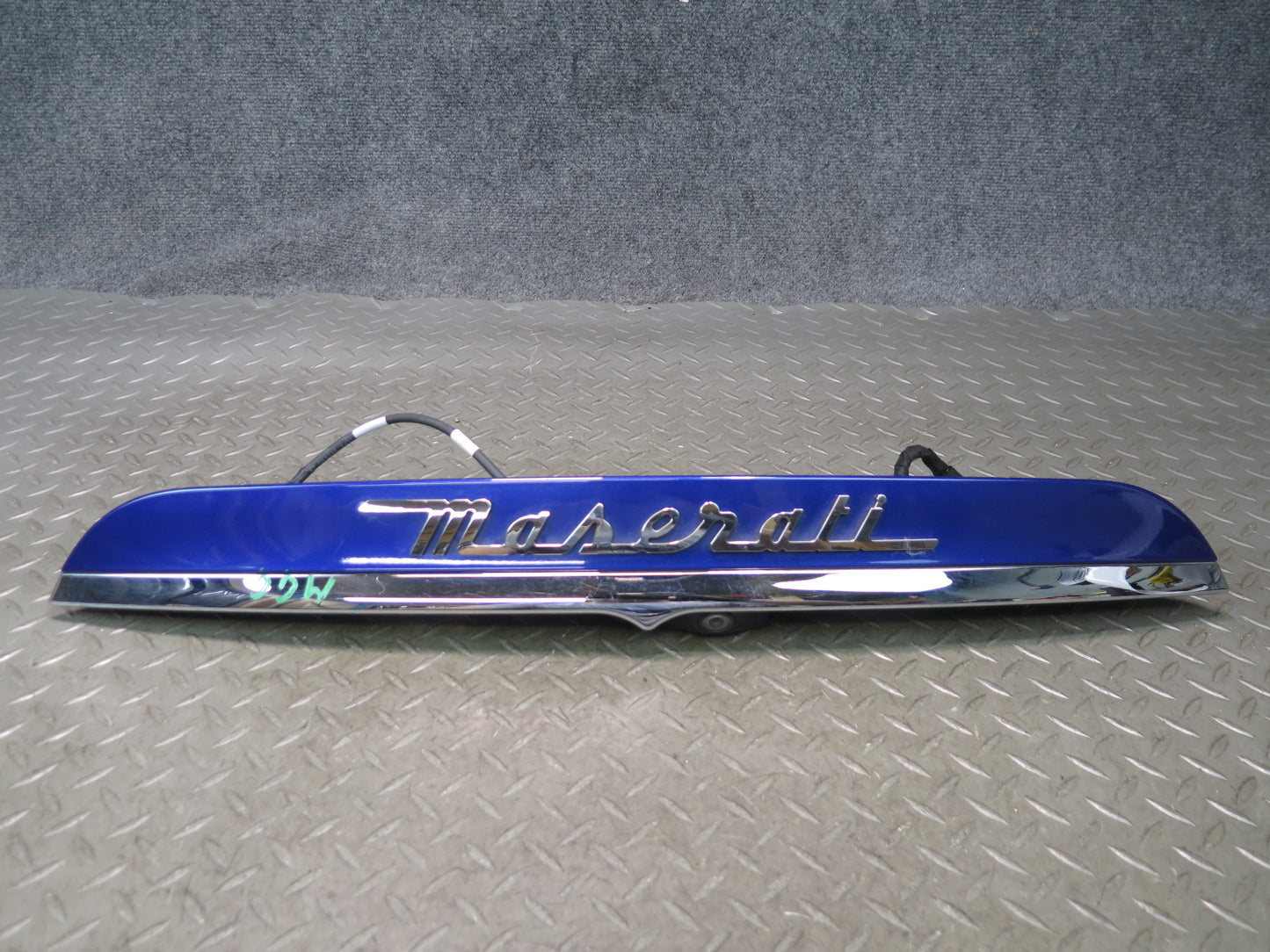 2014-2017 Maserati Ghibli M157 Rear Trunk Lid Trim Molding Panel W/ Camera