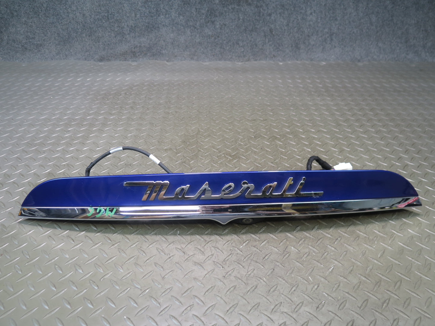 2014-2017 Maserati Ghibli M157 Rear Trunk Lid Trim Molding Panel W/ Camera
