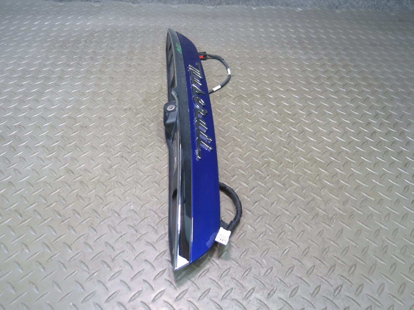 2014-2017 Maserati Ghibli M157 Rear Trunk Lid Trim Molding Panel W/ Camera